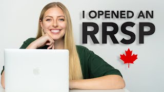 I Opened An RRSP My Registered Retirement Savings Plan Investment Strategy [upl. by Nwahsir803]