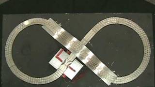 Superconducting Magnetic Levitation MagLev on a Magnetic Track [upl. by Akinna]