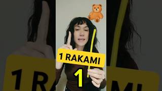 1 RAKAMI eğiticivideolar öğreticivideolar eğitim evdeeğitim okulöncesi öğrenci youtube fyp [upl. by Pallaten]