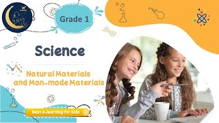 Natural Materials and Manmade Materials  Learn Science for Kids  Grade 1 [upl. by Verlie]