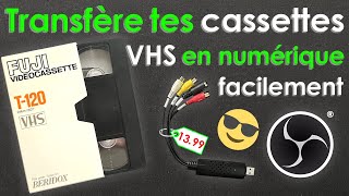 Transfère tes cassettes VHS en numérique facilement [upl. by Serles]