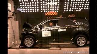 Chevy Equinox  2010  Frontal Crash Test  NHTSA  CrashNet1 [upl. by Sinaj154]