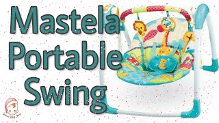 Ayunan Bayi Otomatis  Mastela Deluxe Portable Swing Review [upl. by Ark224]