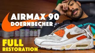 Nike Air Max 90 Doernbecher restoration by Vick Almighty [upl. by Farand257]