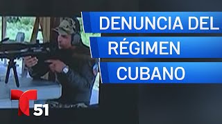 Régimen cubano denuncia supuesto complot terrorista [upl. by Alla]