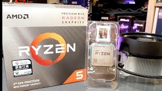 AMD Ryzen 5 3400G Performance Analysis on X570 Motherboard [upl. by Accebber]