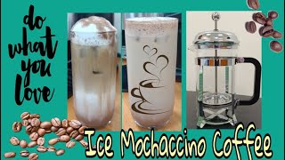 How to Make Iced Mocha Coffee  Healthy Coffee Recipe dubai shorts [upl. by Adnilym]