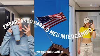 Diário de Intercâmbio 2 🇺🇸  Embarcando para o meu intercâmbio nos EUA✈️ [upl. by Atikcir367]