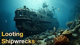 The Dark Truth Behind Stolen WW2 Shipwrecks [upl. by Noired229]