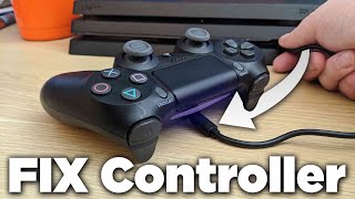 🎮 How to Fix PS4 Controller Not Charging Easy amp Fast [upl. by Gerg365]