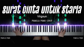 Surat Cinta Untuk Starla  Virgoun  Piano Cover by Pianella Piano [upl. by Redlac]