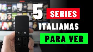 SERIES ITALIANAS que deberías ver Series TV [upl. by Mount]