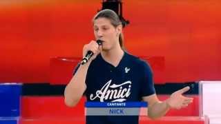 Nick Casciaro canta quotRight to be wrongquot di Joss Stone ad Amici 13 [upl. by Eocsor754]