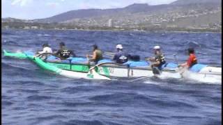 Lanikai Canoe Club Molokai Hoe Training [upl. by Mellitz]