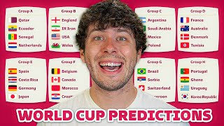 I Predicted the 2022 World Cup [upl. by Aleunam]