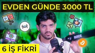 2024de GÜNDE 3000 TL Kazandıracak 6 MESLEK  İŞ [upl. by Htebharas598]