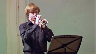 TORELLI Concerto in D  Sergei Kositsyn trumpet [upl. by Nitsid]