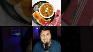 Top 10 Most Popular fast food in India shorts [upl. by Aicel]