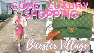 BICESTER VILLAGE COME LUXURY SHOPPING WITH ME amp THE GIRLS  DESIGNER OUTLET Gucci YSL Discount [upl. by Haerr]