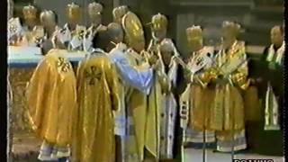 The Millennium of Christianity in Ukraine Celebrations Rome July 1988 Part 2 [upl. by Nnawtna]