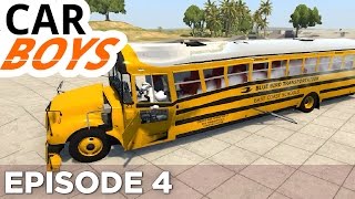 Nick and Griffins School Bus Rescue — CAR BOYS Episode 4 [upl. by Ysor244]