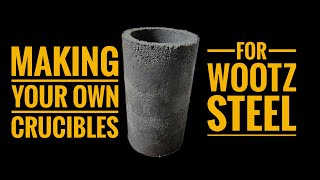 Making crucibles for Wootz steel wootz steel damascus ancient [upl. by Server956]