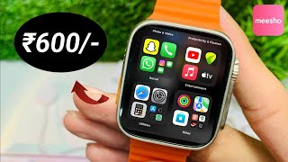 Testing ₹600 Android Smartwatch From Meesho 🔥  T800 Ultra Smart Watch Review 😮 [upl. by Sivie]