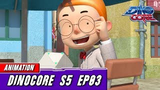 DinoCore Official  S05 EP03  Solving the Cube  Best Animation for Kids  TUBA n [upl. by Merrily]