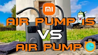 XIAOMI PUMP 1S el NUEVO compresor Xiaomi 1s VS el VIEJO modelo es mas Rápido🚀 [upl. by Sirrep601]