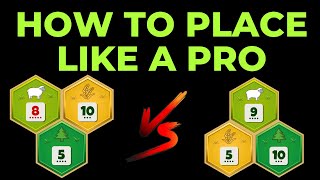 The Placement Strategy Catan Pros Use To Beat You [upl. by Hcir]