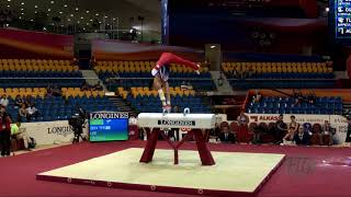 LEE Chih Kai TPE  2018 Artistic Worlds Doha QAT  Qualifications Pommel Horse [upl. by Nail]