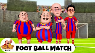 Foot Ball Match  Comedy Funny Cartoon  मोटू पतलू  Full Ep90  Motu Patlu Show 2024 Hindi [upl. by Stroup]