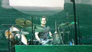 Aaron Sterling Drum Solo  John Mayer Bridgeport 121613 [upl. by Aicen]