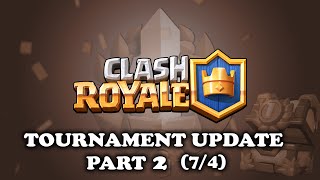 Clash Royale  Tournament Part 2  FAQ amp Misc  74 [upl. by Schriever]