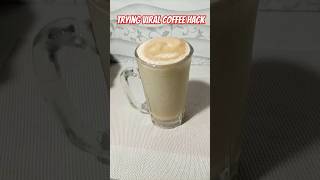 Viral coffee hack  Cold coffee recipe  coffee bnany ka tariqa [upl. by Ordnael539]