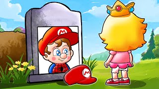 Super Mario Bros Movie  Peach Says Goodbye To Mario  Very Sad Story [upl. by Nehgaem]