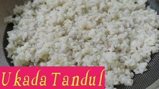 Ukda Tandul Recipe  कोकणातला उकडा तांदूळ  How to Cook Brown Rice in Cooker  Matta Rice [upl. by Eojyllib498]