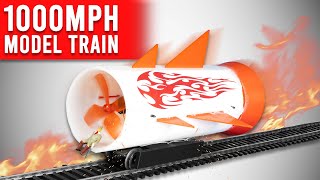 The Worlds Fastest Model Train  Breaking the Speed Record [upl. by Rosenblatt]