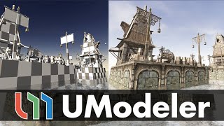 UModeler for Unity 3D Modeling in Unity [upl. by Durware]