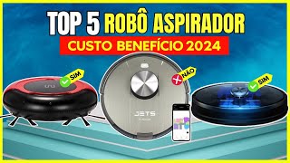 Confira os Top 5 Melhores Robôs Aspiradores ➜ Aspirador Robô em 2024✅ [upl. by Purcell]