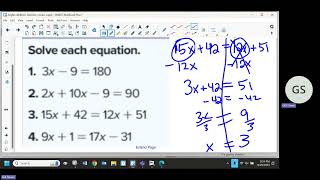 Mr Gill Geo Algebra for Geometry Modules 1 and 2 [upl. by Innej]