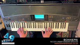 Sonic The Hedgehog  Spring Yard Zone Theme Remix Played On Yamaha PSR8000 [upl. by Eyahs]