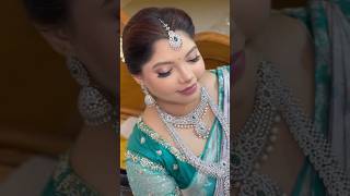 Bridal Reception Makeover makeup hairstyle tamilwedding tamilbridalmakeup chennai video [upl. by Sacul]