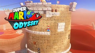 Super Mario Odyssey  Sand Kingdom  Secret of the Mural  60880  100 Walkthrough [upl. by Ylrahc87]