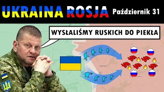 31 października Ukraina zorganizowała liczne operacje przeciwko Rosyjskim pozycjom [upl. by Ramsey]