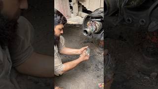 Is it right way to grease wheel bearing restoration technology shortsreels machine viralvideo [upl. by Yromas219]