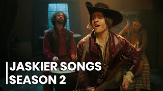 All JASKIER Songs With Lyrics  The Witcher Season 2  Joey Batey [upl. by Teodor]