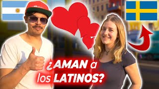 😲ALEMANAS y SUECAS Prefieren LATINOS Activar SUBTITLOS ❤️ PARTE 1 [upl. by Ysdnyl]