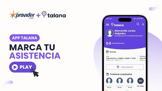 TALANA  Registro de asistencia [upl. by Dey174]