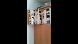 Video Schrankumbau Teil 1 als ApothekerSchrank selber bauen [upl. by Yrro]